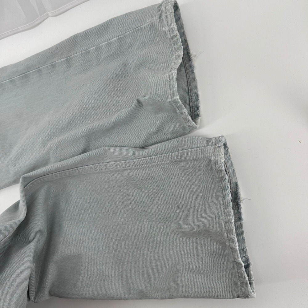 Burberry Brit Jeans Mens 36x32 Grey Slim Fit Button Fly Denim Pants - Picture 16 of 16